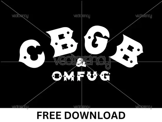 CBGB SVG Vector Free Download