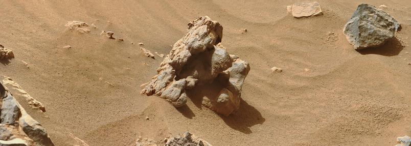 Mars Perseverance Sol 1787: L/R Mastcam-Z Cameras / enhanced mosaic panorama.
A high-resolution image captured by NASA’s Perseverance rover using its Mastcam-Z instrument on Mars. The scene features a barren, sandy terrain with scattered rocks of varying sizes and shapes. The rocks, some jagged and others smooth, are dispersed across the surface, casting subtle shadows in the Martian light. The landscape is typical of the Jezero Crater region, showcasing the arid and rocky environment of the Red Planet."
Details:
Source: NASA Mars 2020 Mission (Perseverance Rover)
Instrument: Mastcam-Z
Location: Jezero Crater, Mars
Feb. 28, 2026 (Sol 1787), 11:35:02-11:34:11
Image Credit: NASA/JPL-Caltech/ASU/Jackie Branc