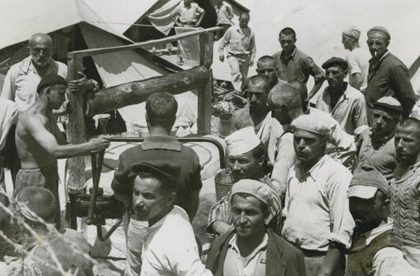 Gyaros Island of Exile - Museum walkthrough - Penitentiary camp nr.4, one of the wells - ICRC V-P-HIST-E-05815.JPG 13.06.1948