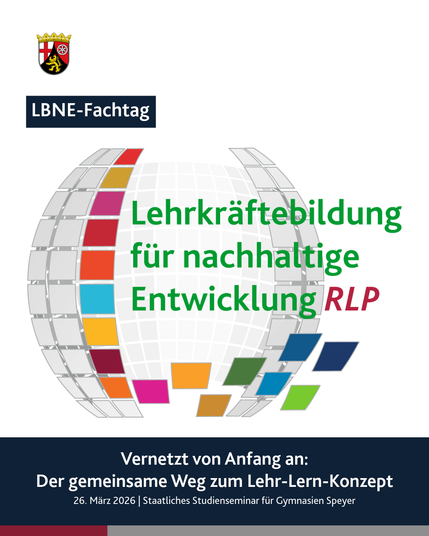 Eckdaten der Veranstaltung siehe Post, illustriert mit einer bunten abstrakten Weltkugel