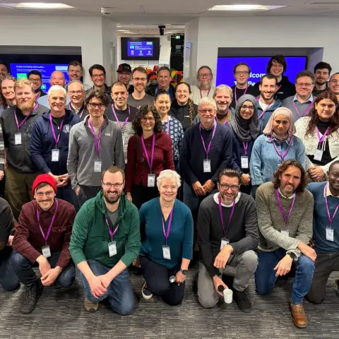 Gruppenfoto der Opencast Summit Teilnehmer:innen