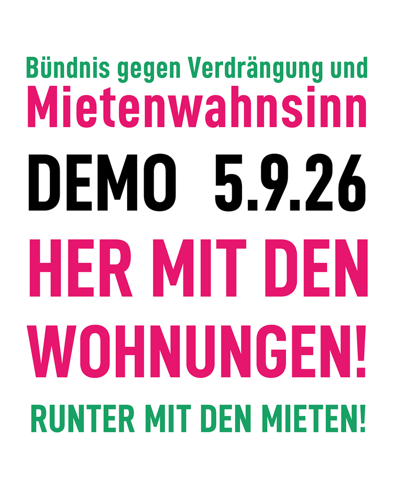 #Mietenwahnsinn-Bündnis (@mietenwahnsinnb@mastodon.social)