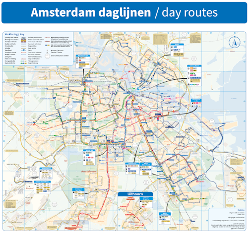 GVB aanpassing lijnennet en dienstregeling OV Amsterdam