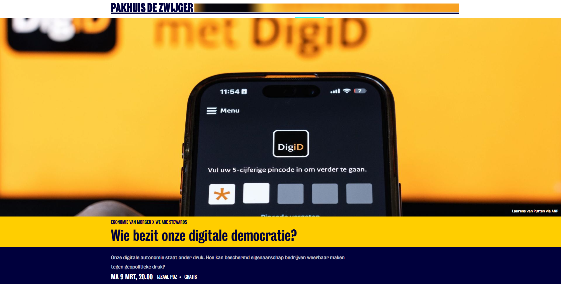 Wie bezit onze digitale democratie?