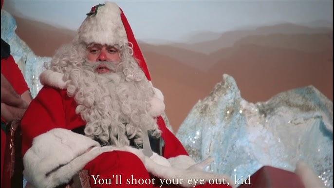 A Christmas Story Santa scene