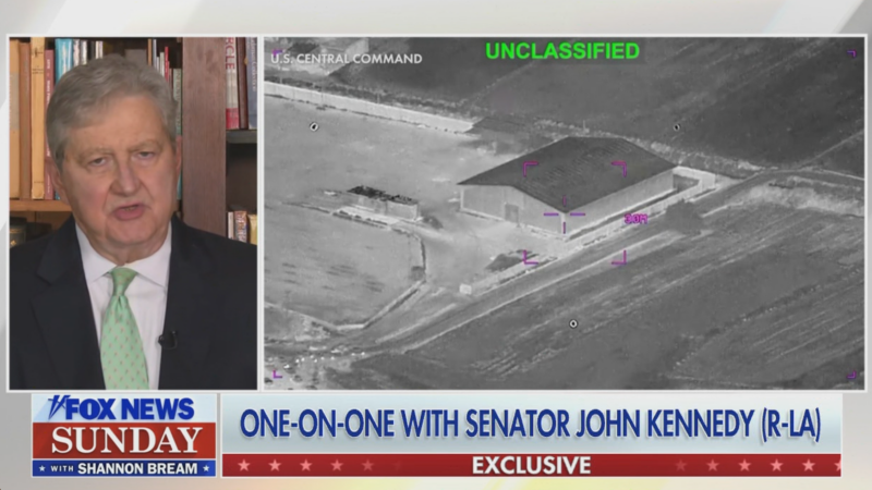 Republican senator John Kennedy.