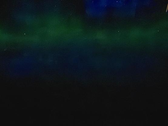 Aurora over the North Atlantic