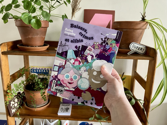 Photo de la couverture de la BD « Baisers, crimes et alibis » de Louise Aleksiejew