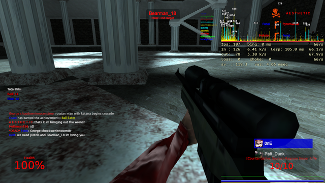 Last screenshot of the game before closing