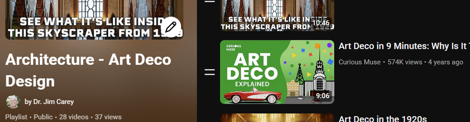 Art Deco playlist