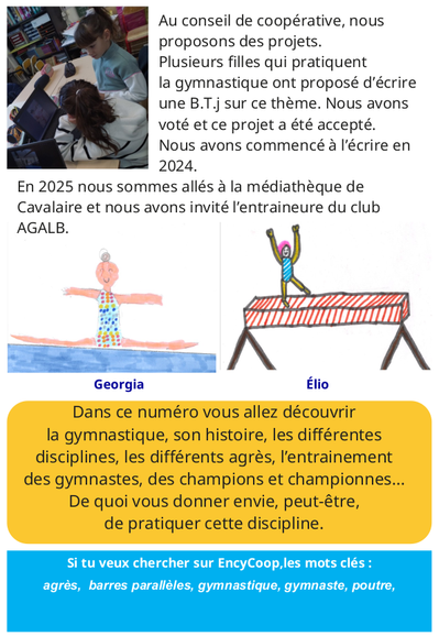 BTj 610, La gymnastique