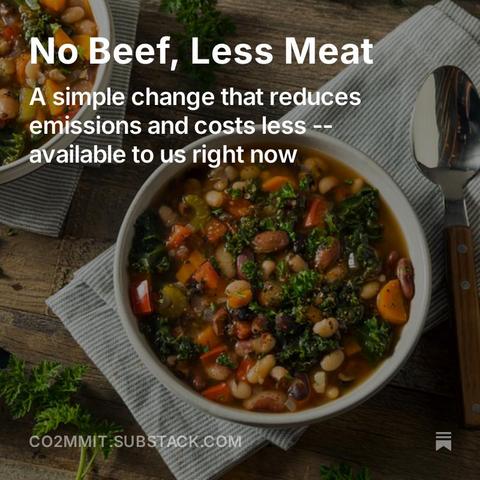 Vegetarian meals cause less greenhouse gas emissions than meals focused around a cut of meat - and much less than meals that include beef.