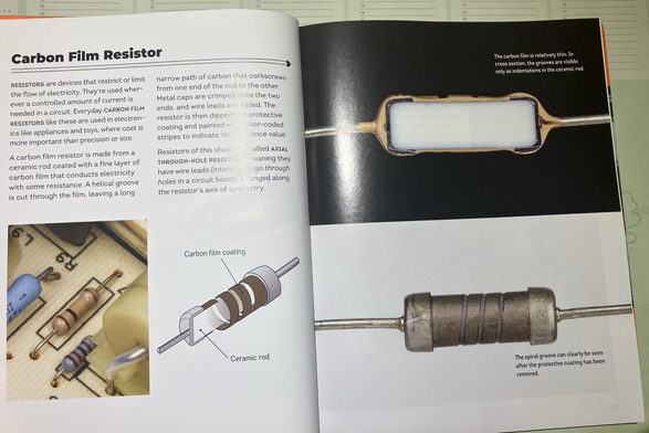 Carbon film resistor