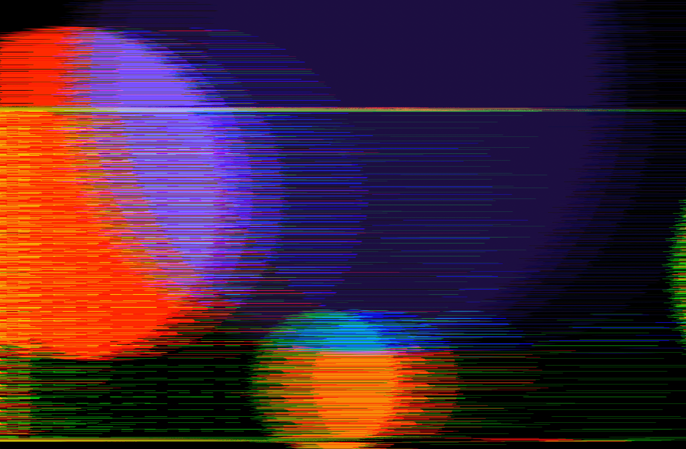 A glitchy macOS Finder preview of a Photoshop document.