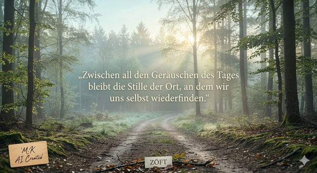 In unserer heutigen vernetzten Welt sind es oft die stillen, einsamen Pfade, die uns am meisten miteinander verbinden. 🌲✨ Diese Illustration im ZÖFT-Stil zeigt einen Waldweg im ersten Licht des Tages – ein Symbol für den individuellen Weg, den jeder von uns geht, um zu sich selbst zu finden.
Achtsamkeit bedeutet hier, die Kühle des Morgens und die Stille des Nebels nicht als Einsamkeit, sondern als wertvollen Raum für Reflexion zu begreifen. Wir teilen diese Bilder in unserer Community, um uns gegenseitig daran zu erinnern, dass wir in der Hektik des Alltags den Ort der inneren Ruhe nicht verlieren dürfen. „Zwischen all den Geräuschen des Tages bleibt die Stille der Ort, an dem wir uns selbst wiederfinden.“ 🙏🤍
Dieser Waldweg ist eine Einladung, den Lärm für einen Moment hinter uns zu lassen. Wenn wir bei uns selbst ankommen, können wir auch anderen gegenüber präsenter und empathischer sein. Ein Miteinander in Achtsamkeit beginnt oft mit einem einzelnen, stillen Atemzug im Wald. 🌿🍃
#KIKunst #MastodonCommunity #Achtsamkeit #Miteinander #Selbstfürsorge #ZÖFT #Naturerbe