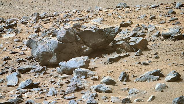 Mars Perseverance Rover captures a rugged, rocky landscape on Sol 1798 (March 12, 2026). This enhanced mosaic panorama, taken by the L/R Mastcam-Z cameras, reveals the barren beauty of the Red Planet’s terrain. Credit: NASA/JPL-Caltech/ASU/Jackie Branc.