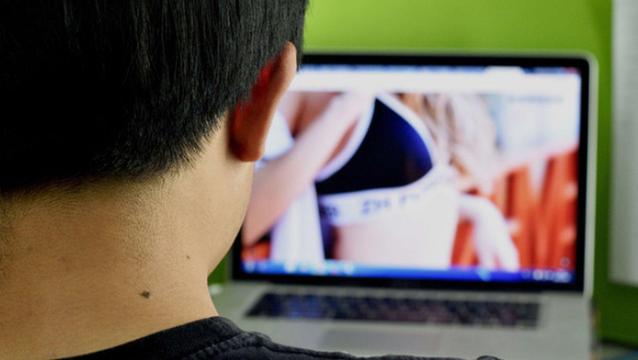 Un jove mira pornografia online (ACN)