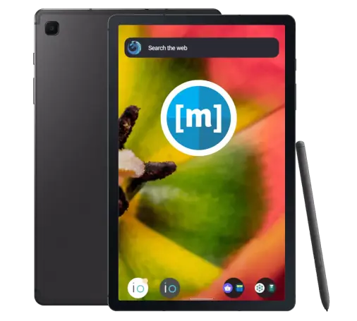 Samsung Galaxy Tab S6 Lite (2024) with iodéOS as sold from OpenMobile