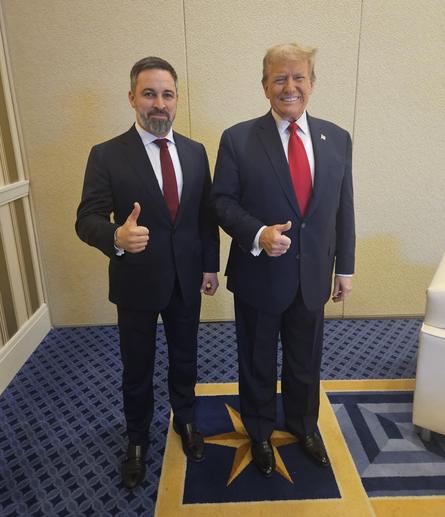 Santiago Abascal - Donald Trump