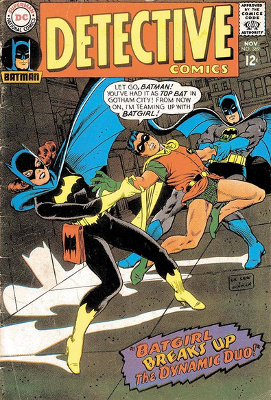 Batgirl breaks up the dynamic duo