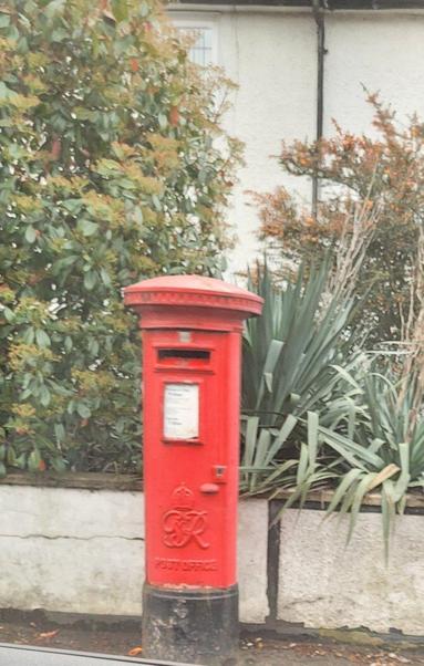 Postbox in Ardleigh Green, England. PostboxMap.co.uk