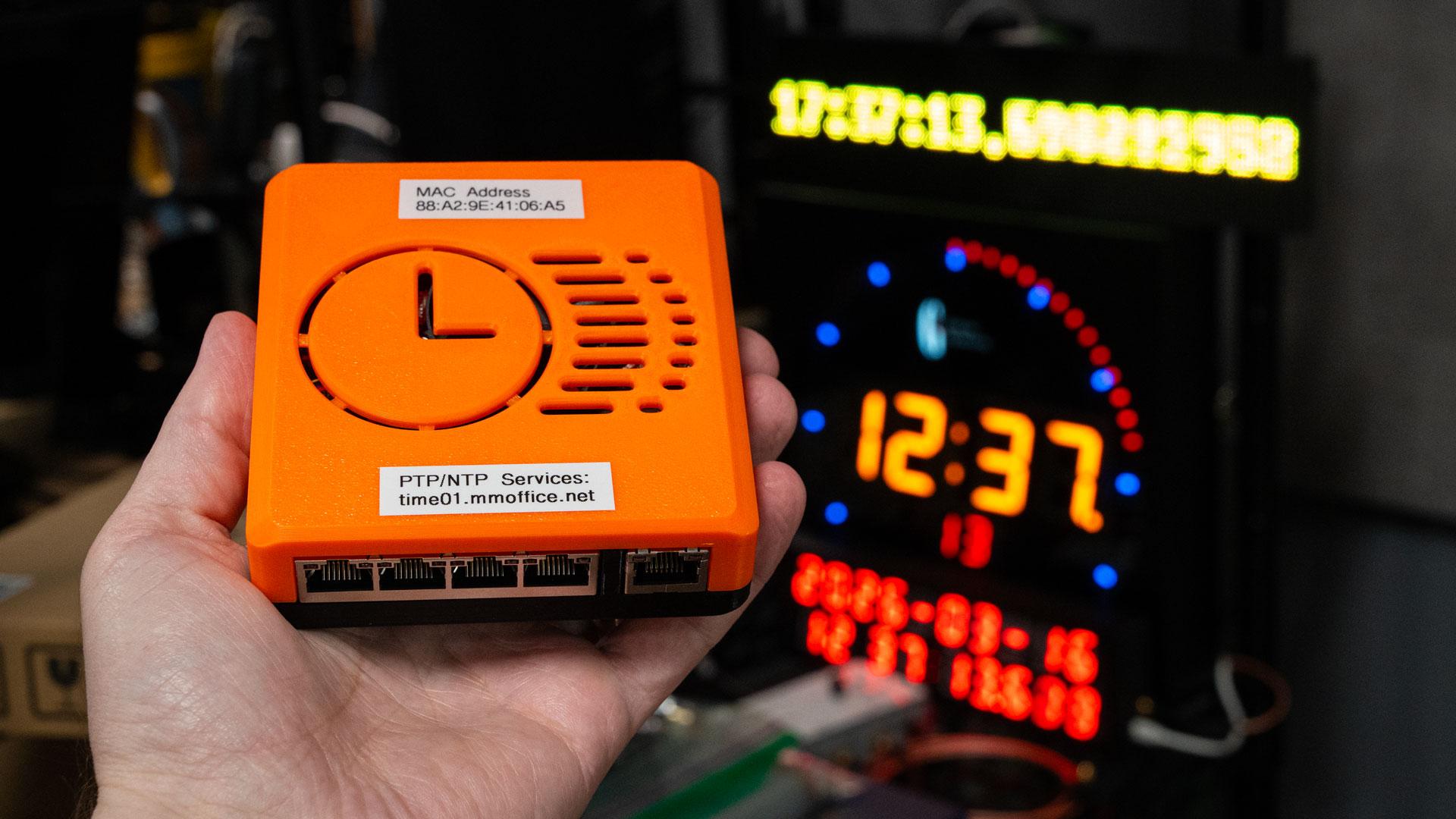Switchberry PTP Timing Switch built with Raspberry Pi CM4