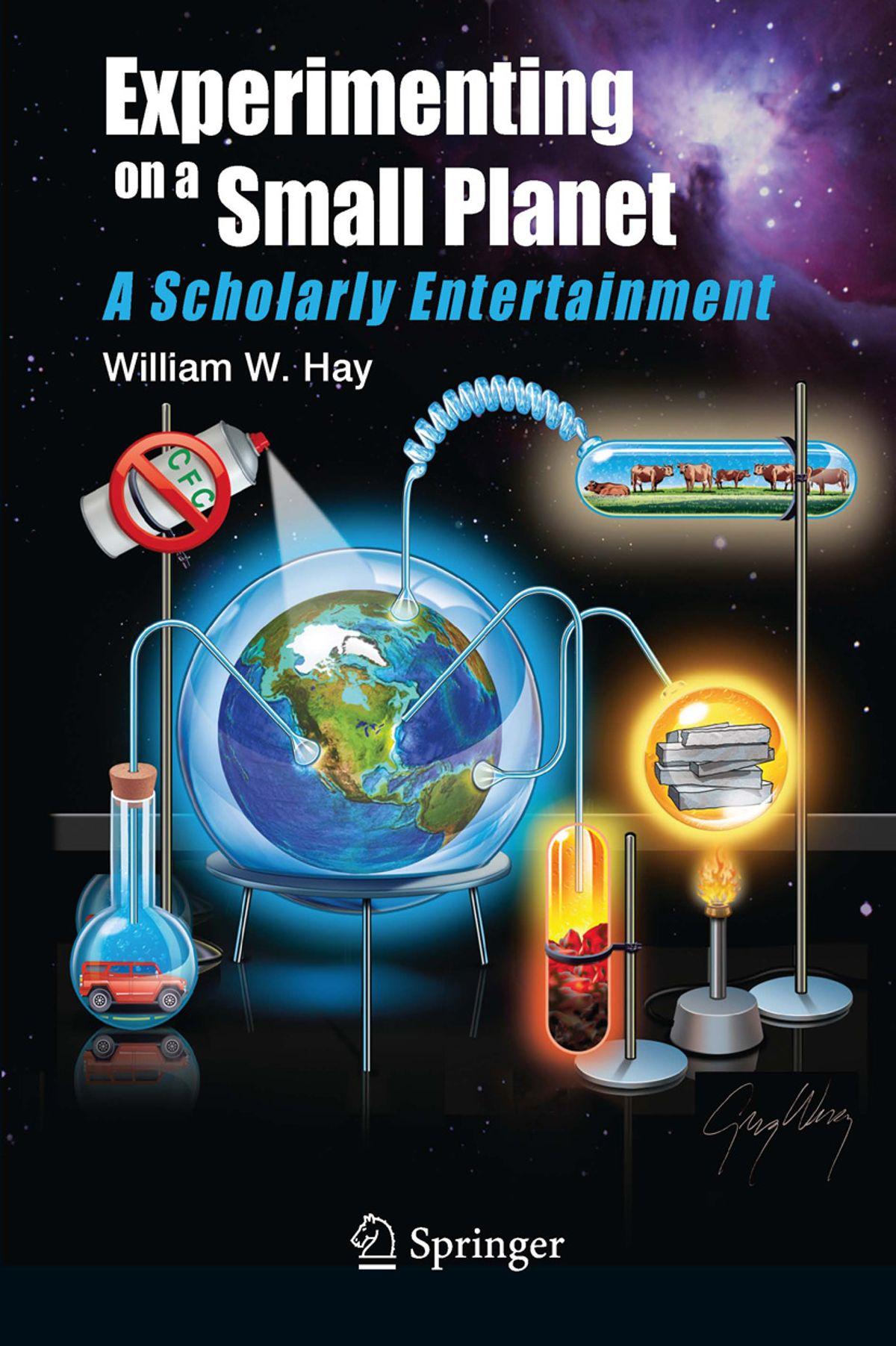 A History of Scientific Discoveries, a Future of Climate Change and Global Warming
This book is a thorough introduction to climate science and global change. The author is a geologist who has spent much of his life investigating the climate of Earth from a time when it was warm and dinosaurs roamed the land, to today's changing climate. Bill Hay takes you on a journey to understand how the climate system works. He explores how humans are unintentionally conducting a grand uncontrolled experiment which is leading to unanticipated changes. We follow the twisting path of seemingly unrelated discoveries in physics, chemistry, biology, geology, and even mathematics to learn how they led to our present knowledge of how our planet works. He explains why the weather is becoming increasingly chaotic as our planet warms at a rate far faster than at any time in its geologic past. He speculates on possible future outcomes, and suggests that nature itself may make some unexpected course corrections. Although the book is written for the layman with little knowledge of science or mathematics, it includes information from many diverse fields to provide even those actively working in the field of climatology with a broader view of this developing drama. Experimenting on a Small Planet is a must read for anyone having more than a casual interest in global warming and climate change - one of the most important and challenging issues of our time.