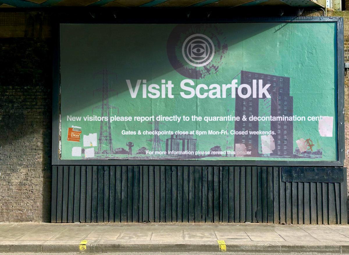 Scarfolk billboard