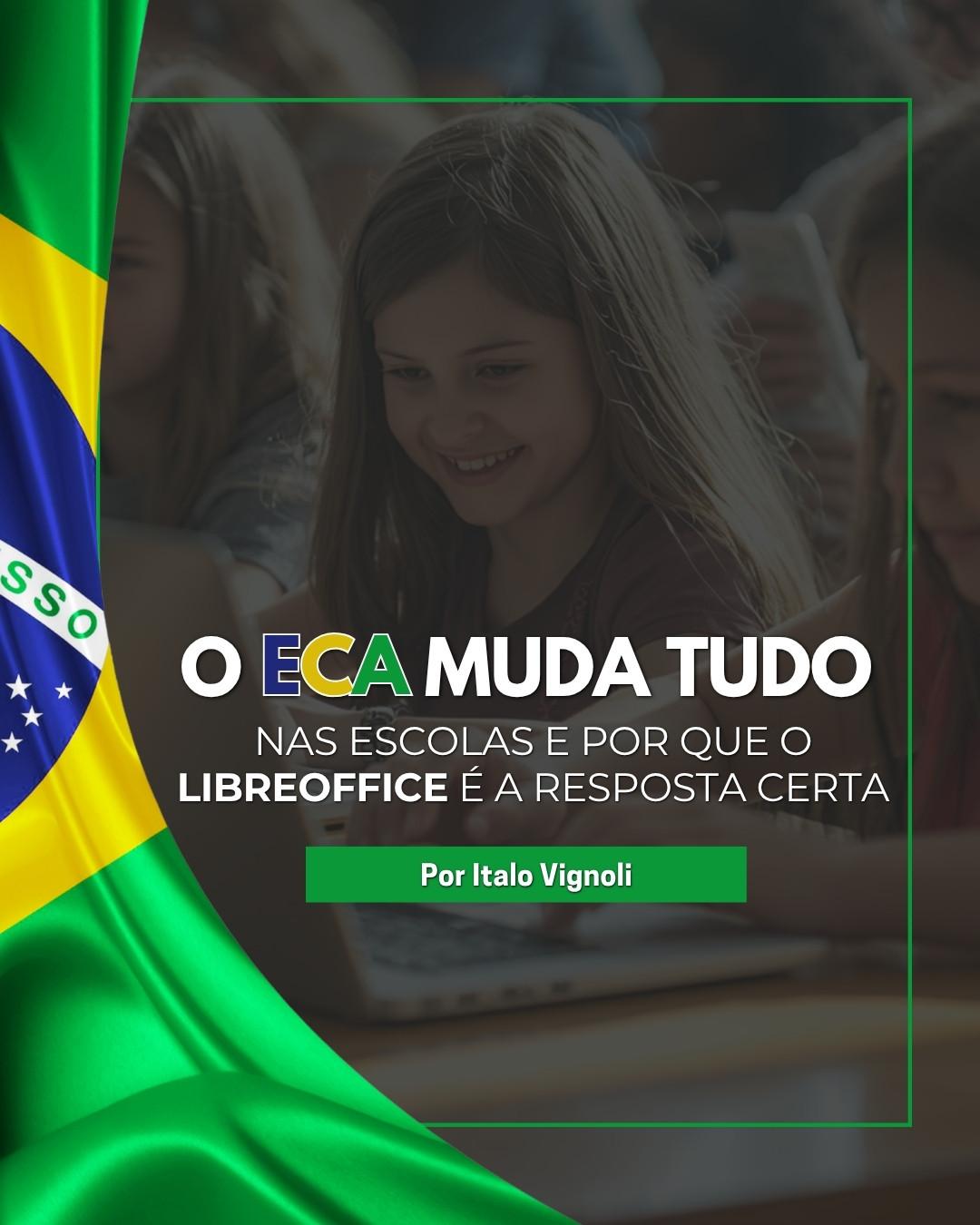 Por que o LibreOffice é a resposta certa para a educação no Brasil?

Um novo post no blog explora como o ECA muda as regras do jogo nas escolas!

Italo Vignoli explica como o LibreOffice se encaixa perfeitamente nessa missão de oferecer produtividade com soberania técnica. 

Saiba +: https://pt-br.blog.documentfoundation.org/2026/03/24/o-eca-muda-tudo-nas-escolas-e-por-que-o-libreoffice-e-a-resposta-certa/

#LibreOffice #ECA #SoftwareLivre #SoberaniaDigital #OpenSource