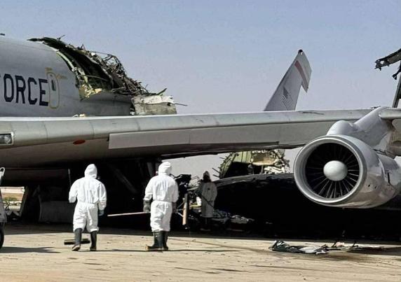 Destroyed E-3 sentry