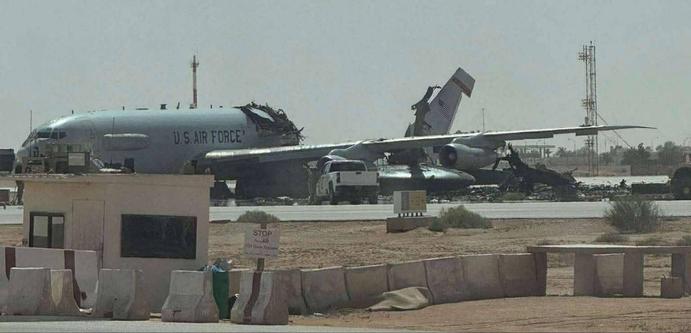 Destroyed E-3 sentry