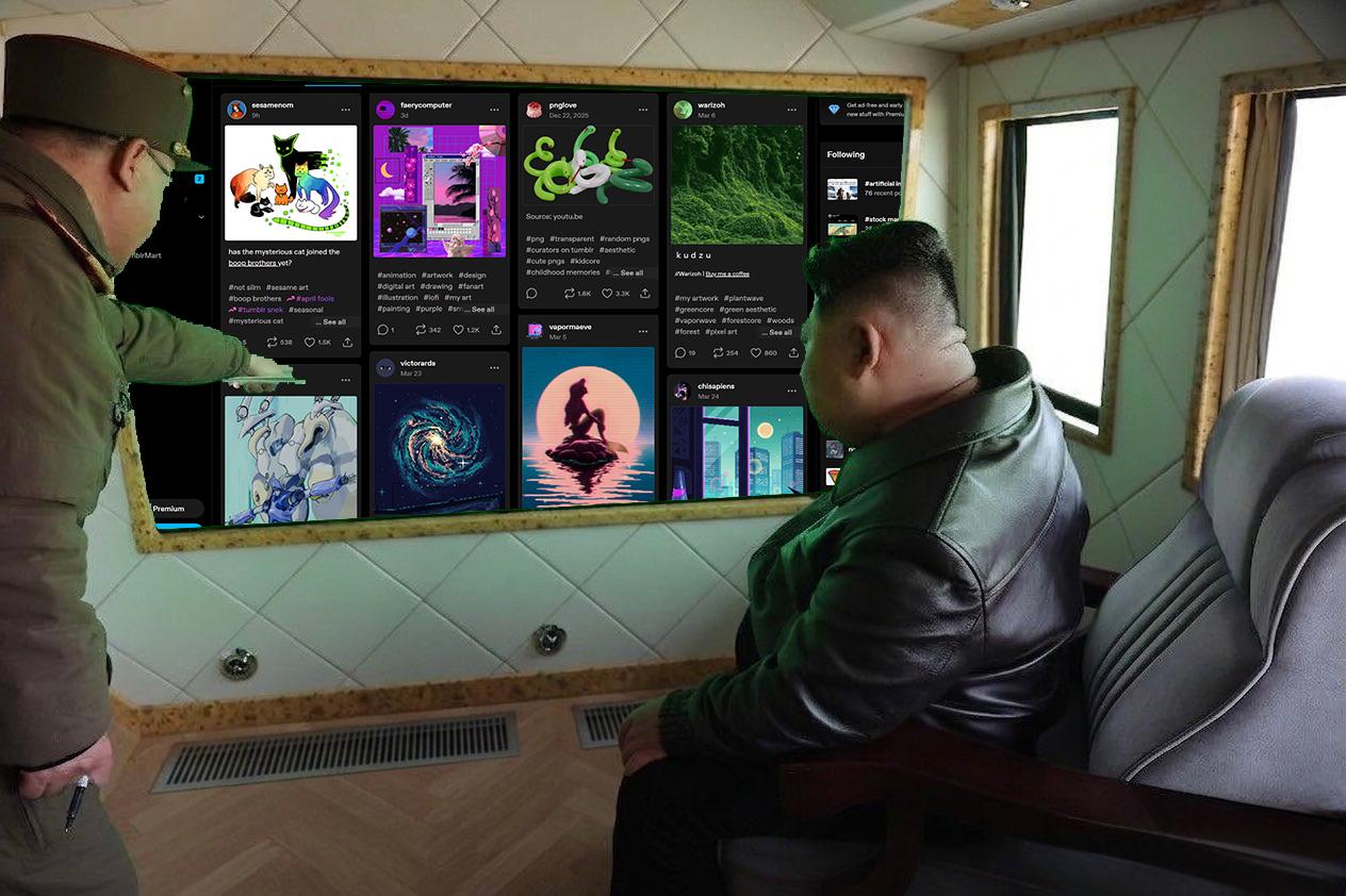 Posted media