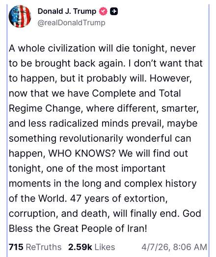 Trump on Iran