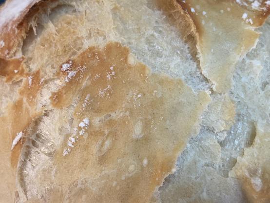 A loaf of bread (close up).