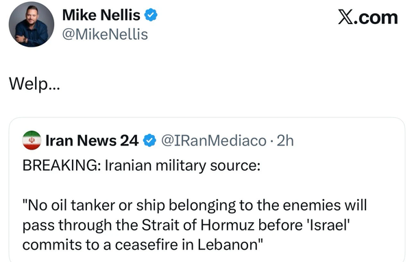 Message about Lebanon from Iran