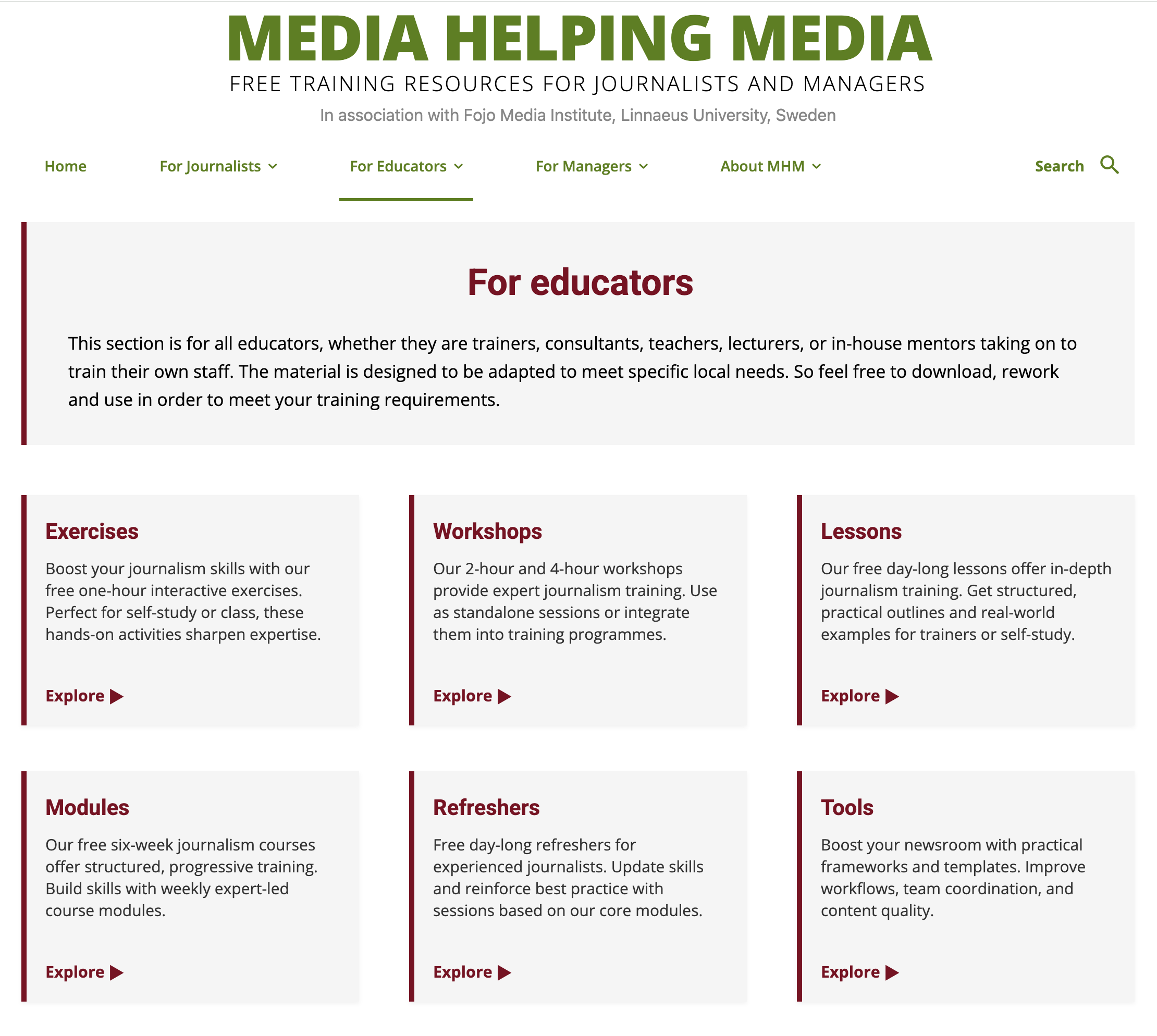 Posted media
