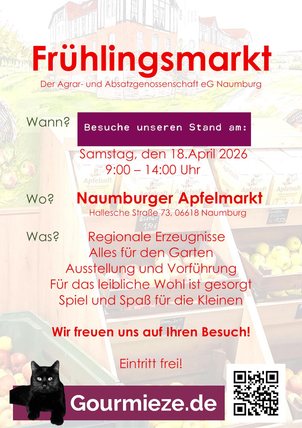 Besuch unseren Marktstand: