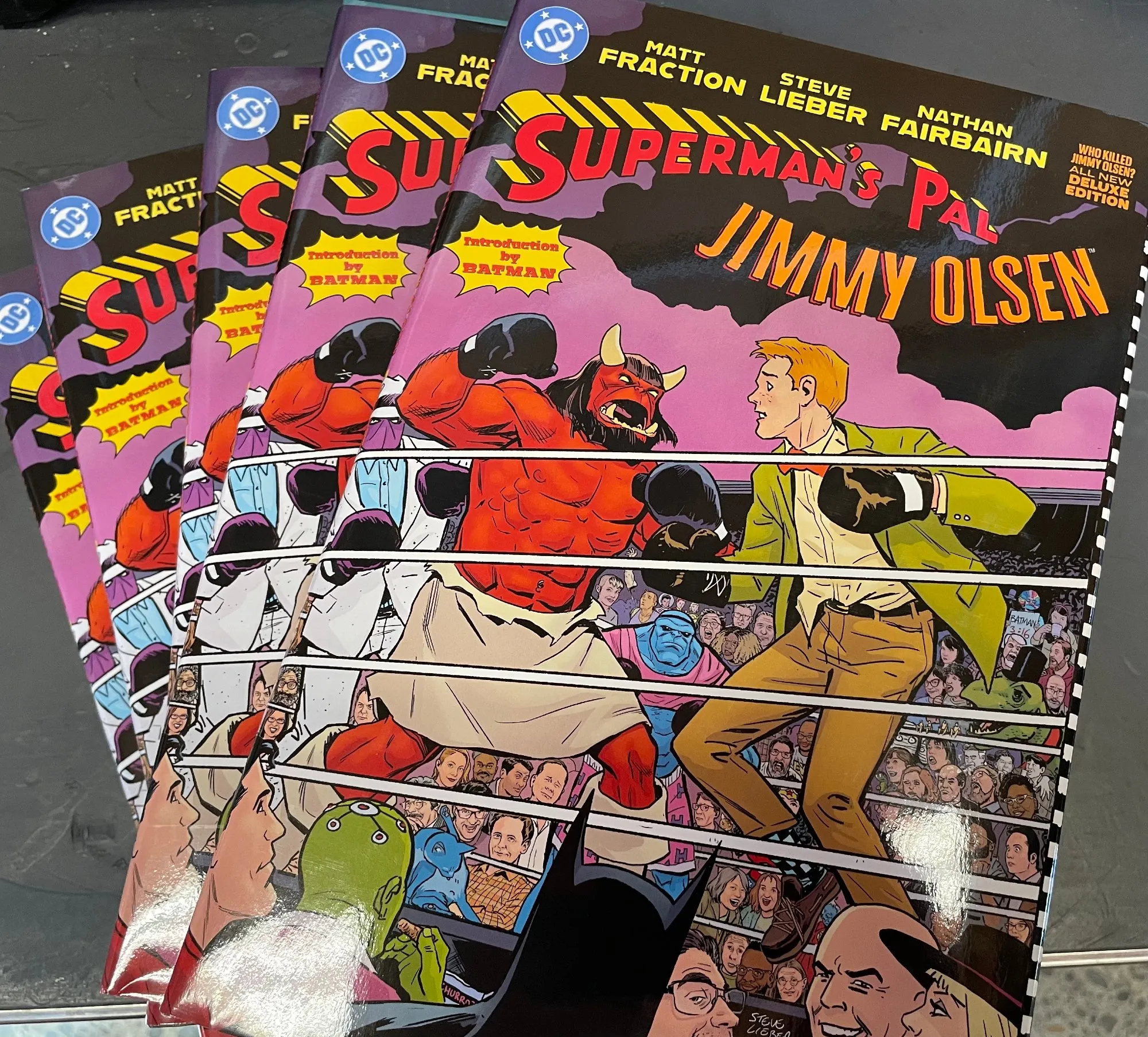 5 copies of the book