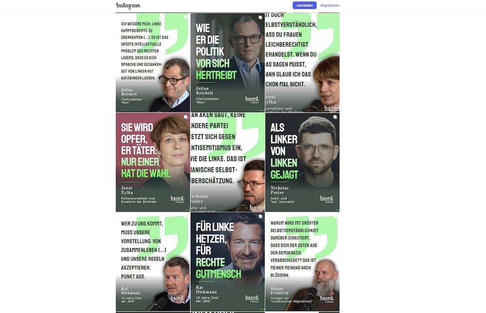 Posted media