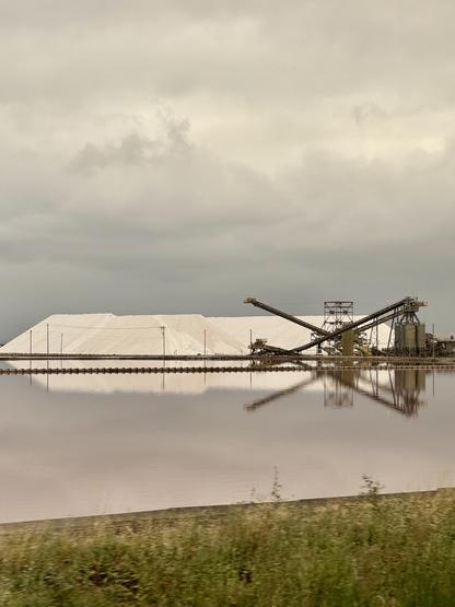 Salt 🧂 mines on the south end of the San Francisco
