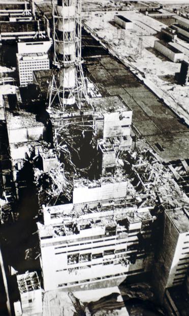 Tschernobyl Reaktor Nr. 4, einige Monate nach der Explosion
Autor: IAEA Imagebank - 02790015
Lizenz: CC BY-SA 2.0