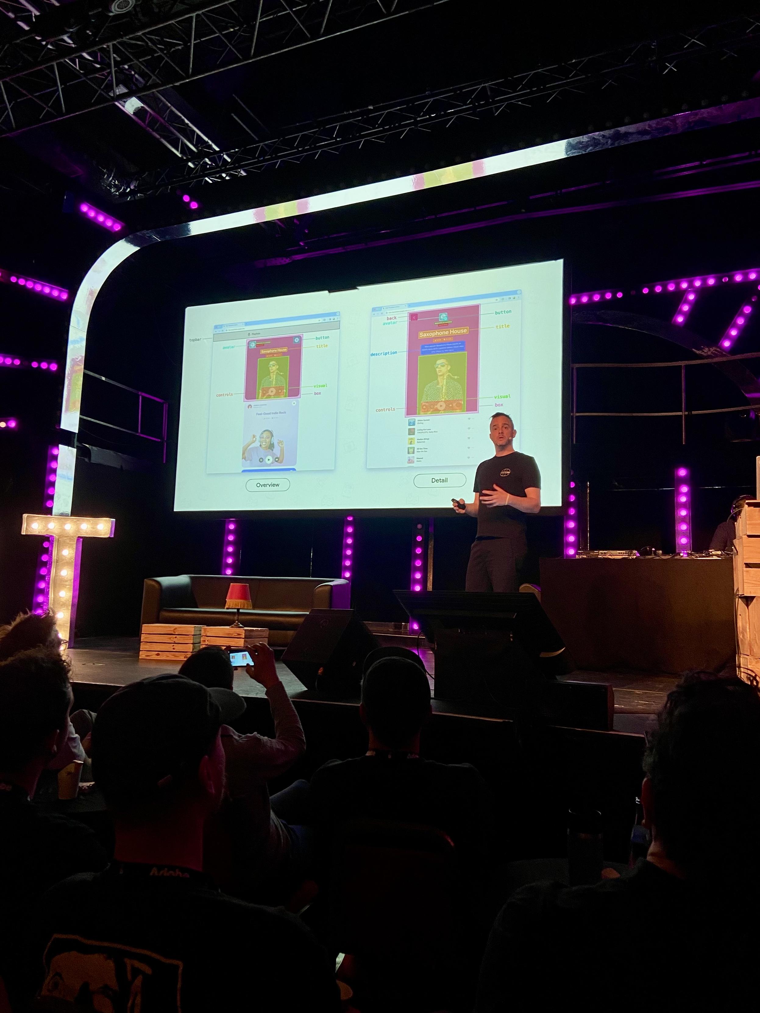 Loved the practical, hands-on talk by @bramus at #btconf on the View Transitions API. #CSS and JS working together to...