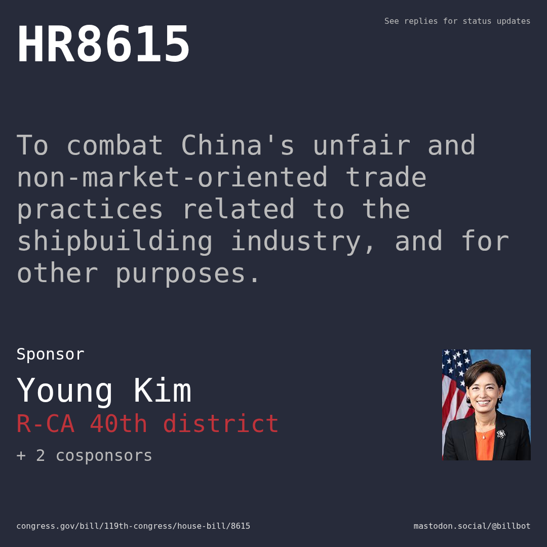 Description of HR8615, and a depiction of its sponsor, Young Kim.