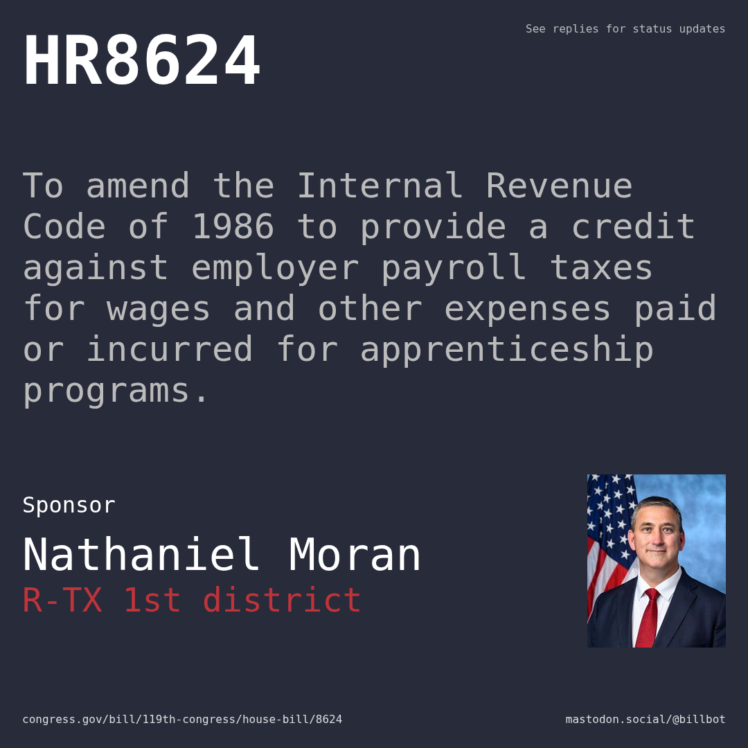 Description of HR8624, and a depiction of its sponsor, Nathaniel Moran.