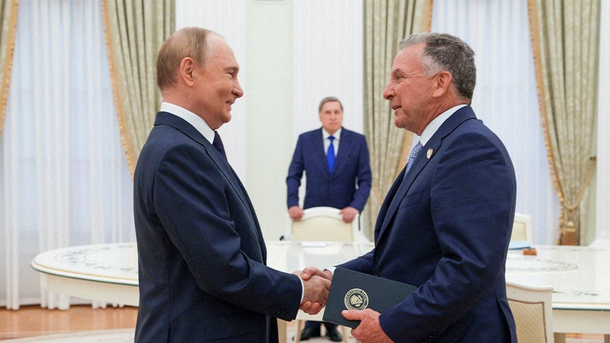 In VE Day remarks, Putin signals Ukraine war settlement via new Europe ties, nominating ex-Chancellor Schröder as negotiator, raising questions on German role amid rearmament warnings (theTrumpet.com).#europe #geopolitics #russia #germany 