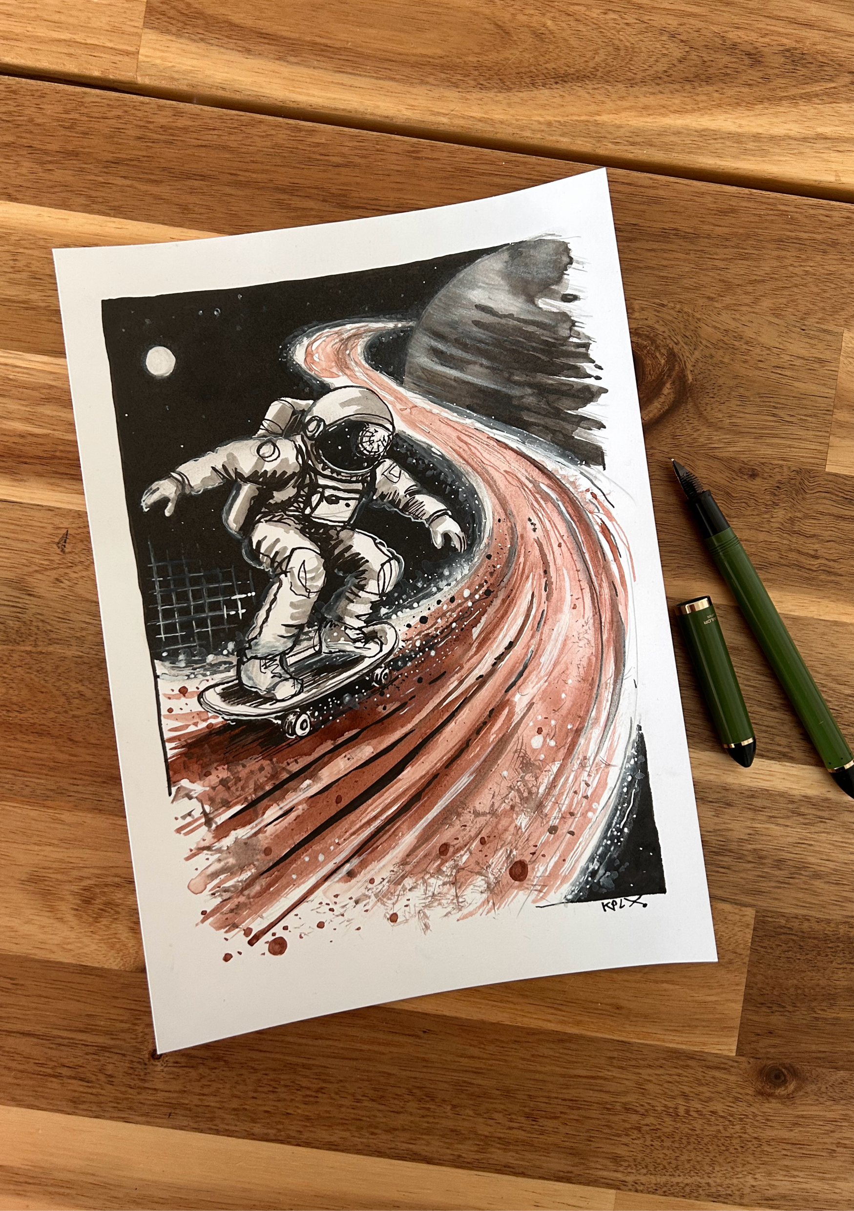 Posted media