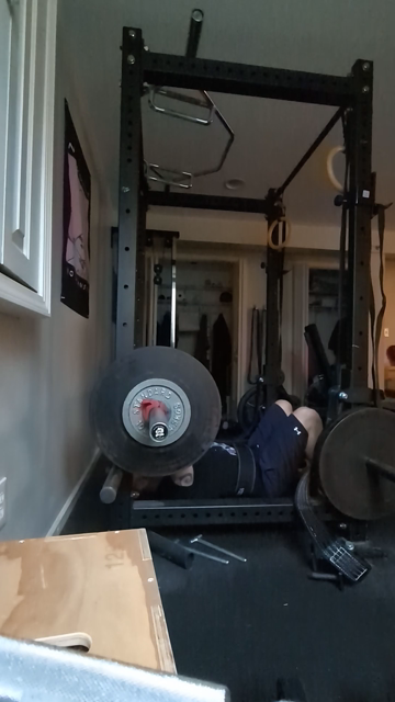 245lb floor press. Not a PR, but I'm down ~10lbs in bodyweight.
