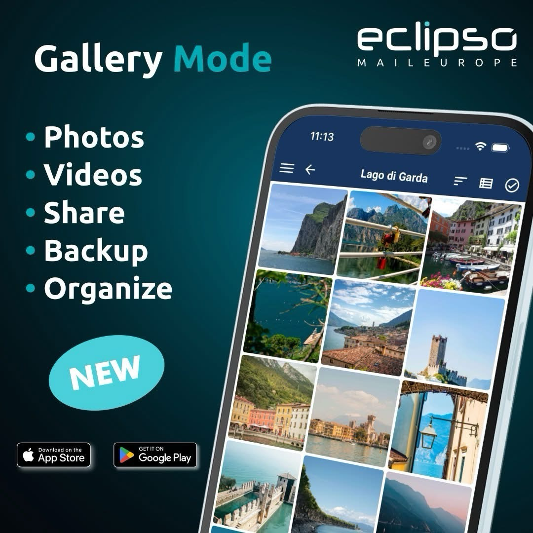 With the new photo gallery in eclipso Mail Europe v3.9.5, all your favorite moments are safely stored in your own cloud - GDPR compliant.