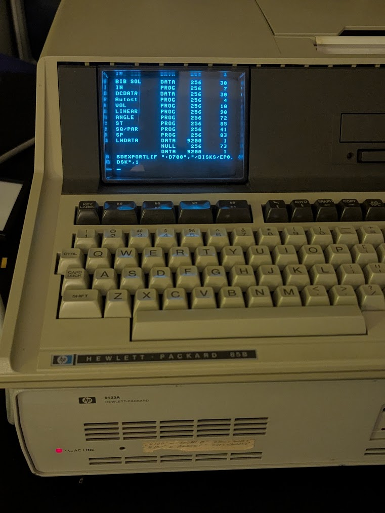 SDEXPORTLIF ":D700","/DISKS/EP0.DSK",1 command on the HP85 screen. this dumps the entire LIF image to a mountable file on the SD card in the EBTKS.