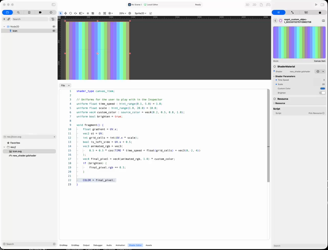 Shader breakpoints